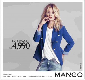 MANGO Suit Jacket @ Rs. 4,990