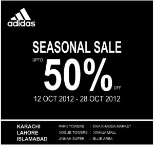 Adidas Seasonal Sale 50% Off