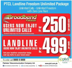 PTCL Landline Freedom Unlimited Package