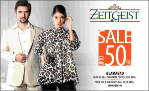 Zeitgeist Sale 2013 in Islamabad