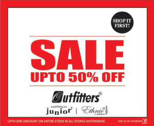 Outfitters Pakistan Sale 2013 September