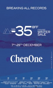 ChenOne Winter Sale December 2013