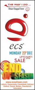 ECS Shoes Sale 2013 December Ehsan Chappal Store