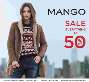 Mango Clothing Pakistan Sale December 2013