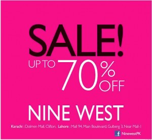 Nine West Pakistan Sale December 2013 