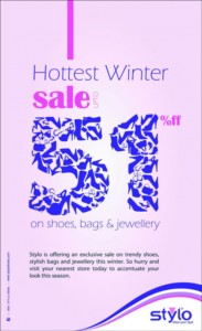 Stylo Shoes Winter Sale December 2013