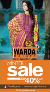 Warda Prints Winter Collection Sale 2013