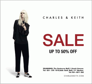 Charles and Keith Islamabad Sale 2014 Pakistan