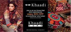 Khaadi Sale 2014 in Karachi