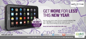 PTCL 3G EVO Tab Offer 2014