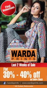 Warda Prints Winter Collection Sale 2014