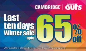 Cambridge Clothing Pakistan Sale February 2014