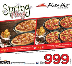 Pizza Hut Pakistan Deals 2014 March