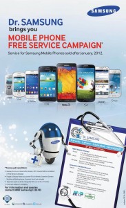 Dr. Samsung Pakistan Free Mobile Phone Service Campaign 2014 Offer