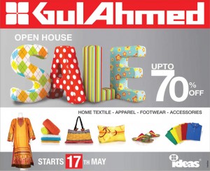 Gul Ahmed Ideas Sale 2014 May