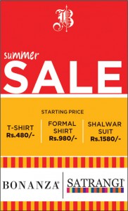 Bonanza Sale 2014 June on Summer Collection