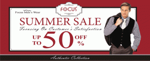 Focus Clothing Pakistan Sale 2014 June Summer