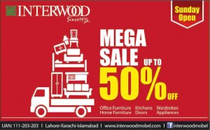 Interwood Sale 2014 June Islamabad Lahore Karachi