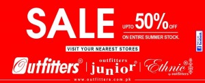 Outfitters Sale 2014 June on Summer Collection Pakistan