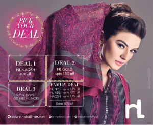 Nishat Linen Sale 2014 July Summer Collection Deals