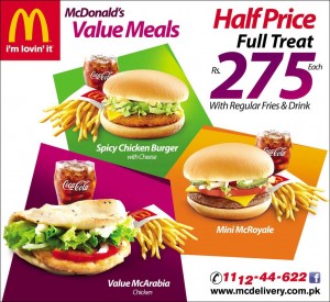 McDonald's Value Meal 2015