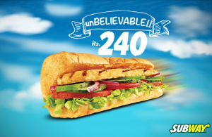 Subway Pakistan WOW Deal 2015