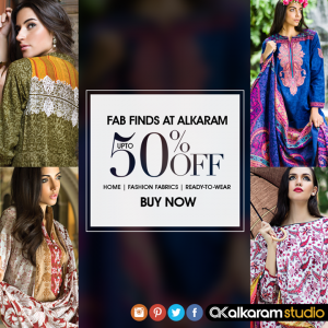 Alkaram Studio Sale 2015