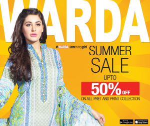 Warda Prints Summer Sale 2015