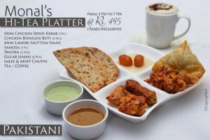 Monal Pakistani HiTea Platter