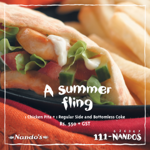 Nando’s Summer Fling Deal 2015