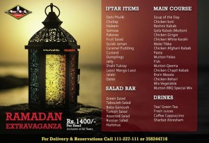 BarBQ Tonight Iftar Deal 2015