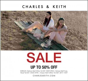 Charles and Keith Karachi Sale 2015