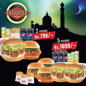 FatBurger Pakistan Iftar Deals 2015