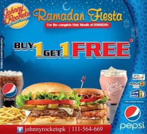 Johnny Rockets Ramadan Fiesta Deal