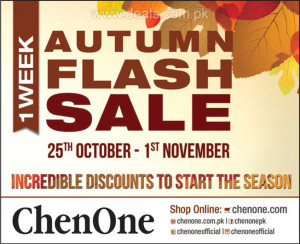 ChenOne Sale October 2015