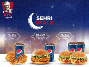 KFC Pakistan Sehri Deal 2016 Ramadan