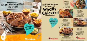 Nandos Iftar Deals 2016 Ramadan in Karachi Lahore Islamabad