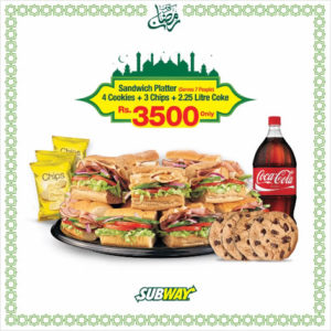 Subway Iftar Deal 2016 Ramadan Platter