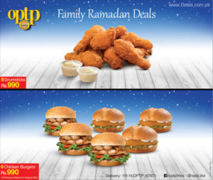 OPTP Ramadan Deals 2018 Iftar Pakistan