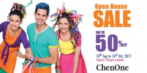 Chen One Open House Sale Upto 50% off.