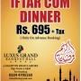 Luxus Grand Lahore Iftar Deal 2015